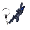 Customized Middle East Airplane Key Chain for Advertisement Factory Cheap Price Custom Pvc Rubber Keychain for Promotion Gift