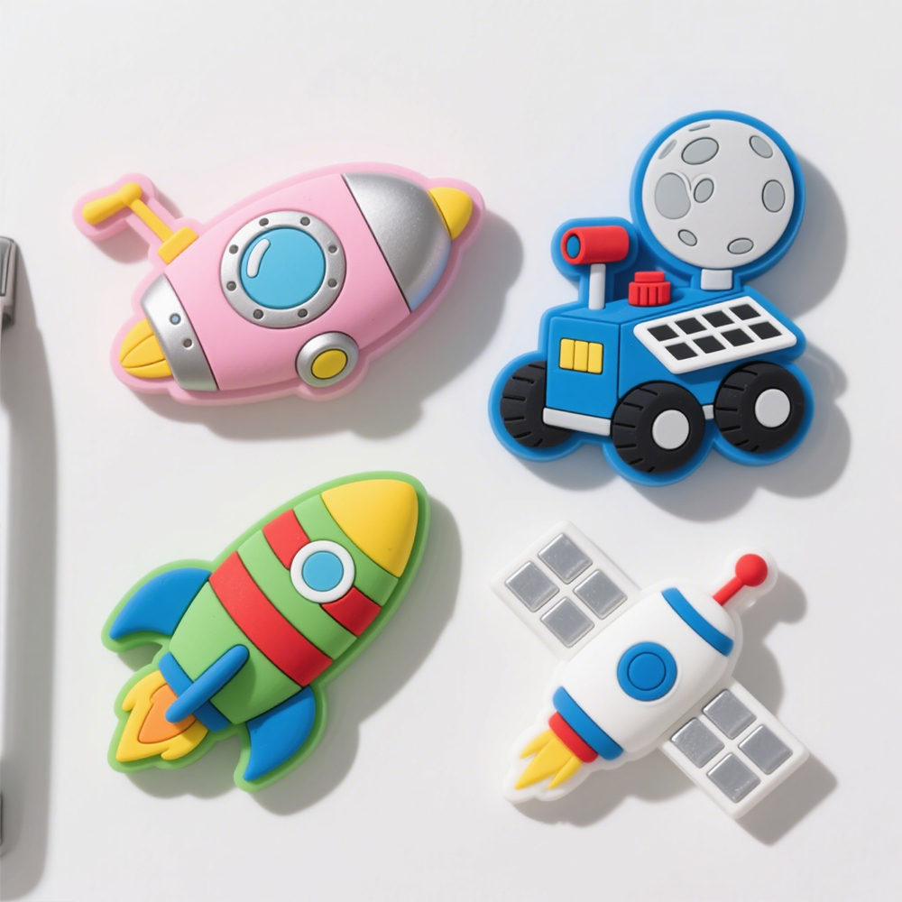 Wholesale Airplane Cute China Custom Made Rubber PVC 3D Creative Souvenir Food Fridge Magnet for Home Decor