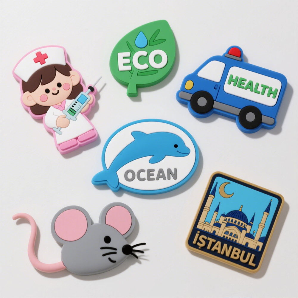 Promotional Souvenir Country Blank Rubber Customized 3D Magnet Fridge Custom PVC Fridge Magnet Custom