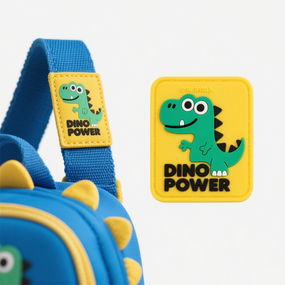 Custom logo 3d Pvc Cartoon Cute Soft Rubber Patch Labels Accessories Children's Bags Manufacturer Pvc Patches for Clothing