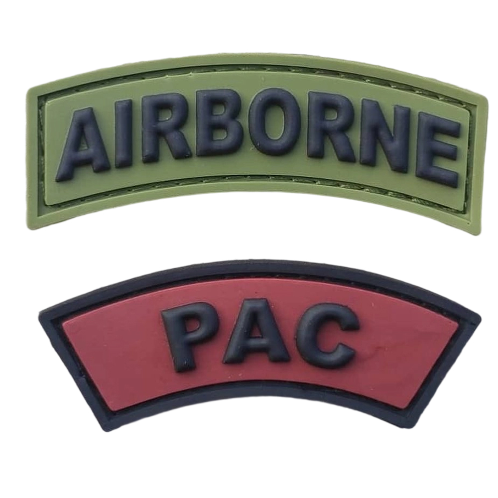 Custom Rubber PVC Patch Malaysia Patch 3d Logo Tactical Rubber Patch