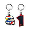 Manufacturer Wholesale Custom 2D Soft PVC Rubber Car Logo Motorcycle Keychain Cool Key Ring Promotional Keychain in Bulk