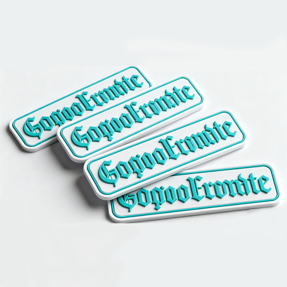 Manufacturer Designer 3D Silicone Brand Label Made Sewing Custom Pvc Label Logo Rubber Patches for Clothing