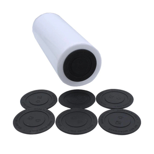 Custom PVC Rubber Bottom Patch for Tumbler, Anti-Slip Label Base Cover, Personalized Cup Accessories