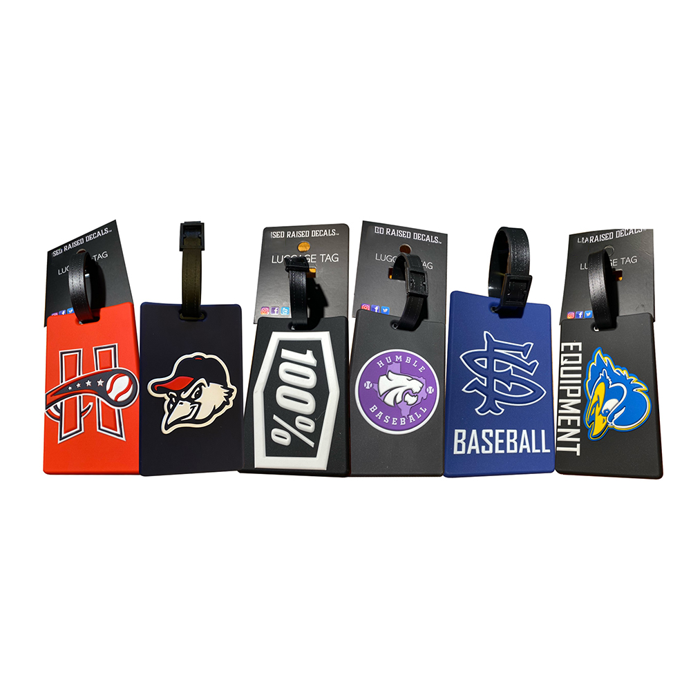 City Chiefs Luggage Tags 32 High-quality Customizable Luggage Tags for Teams Shield Design With Team Logo