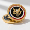15 Years Experienced Custom Enamel Challenge Coins Manufacturer Double-Sided Gold 3D UV Printed Commemorative Souvenir Coins