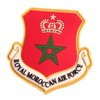 Custom 3D Soft Rubber PVC Silicone Embossed Royal Moroccan Air Force PVC Patches Tag logo for Clothing Transparent PVC Patch