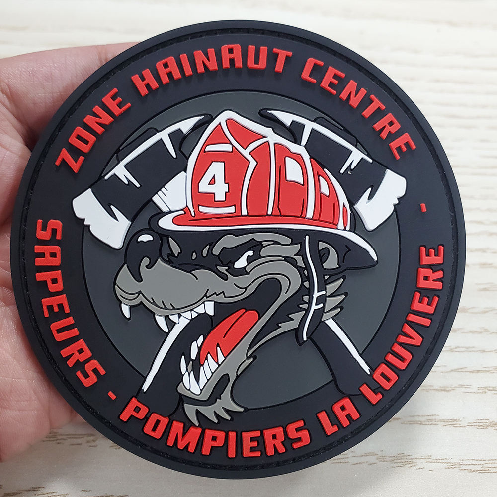 Custom small Rubber Patches