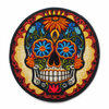 Mexican Day of The Dead Skull Biker Embroidered Patches for Uniforms Precise Patterns And Tactical Styles