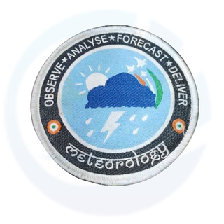 India METROLOGY OVERALL LOGO Embroidered Patch