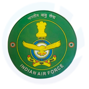India IAF RUBBER LOGO Pvc Patch