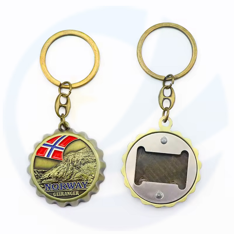 Metal Norway Souvenir Mini Beer Bottle Openers