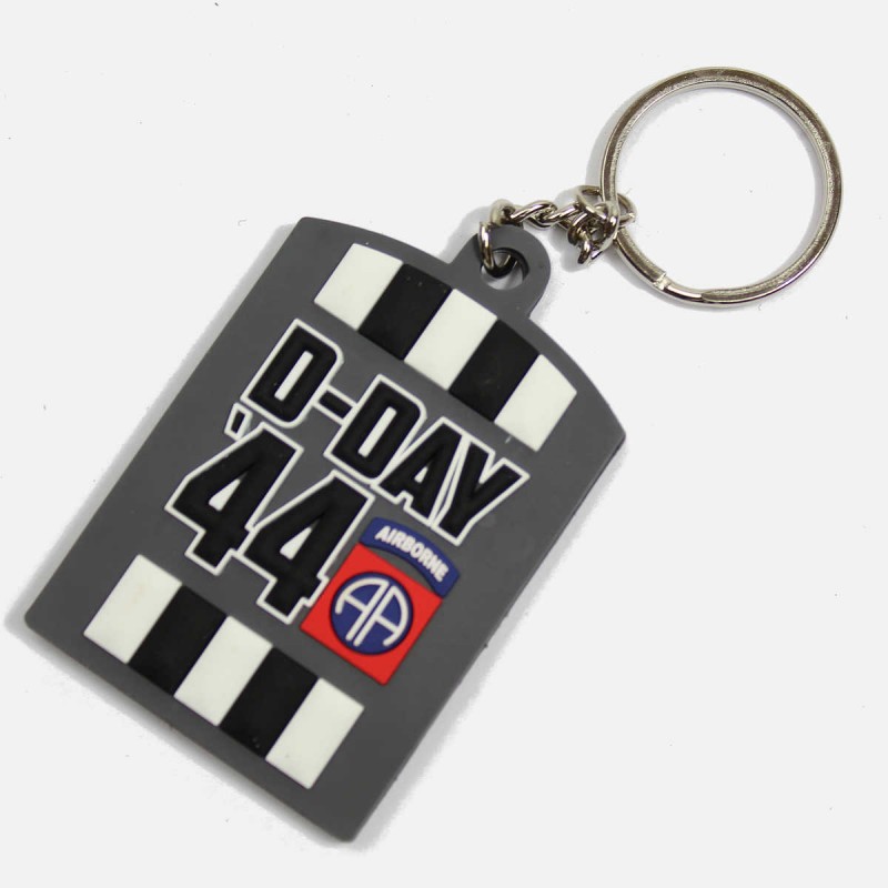 Military Keyring PVC 82nd