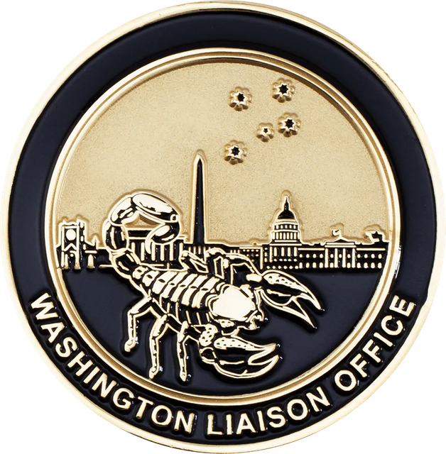 Washington Liaison Office Organization Challenge coin.png