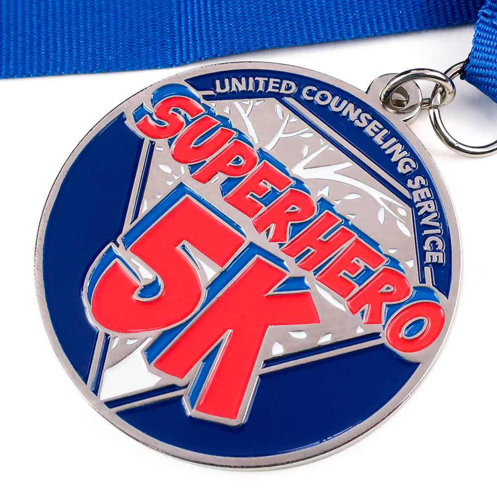 Zhongshan Factory Professional Customized Metal Marathon Sports Award Medallion Soccer Trophy Gold Medal