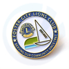 Factory Price Custom Soft Enamel Badge Lion Club Community Club Brand Name Pins