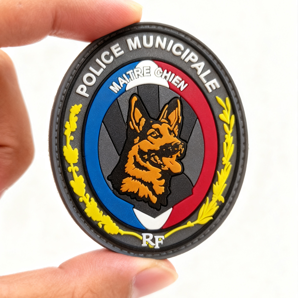 Unique Municipal Canine Badge for Enthusiasts