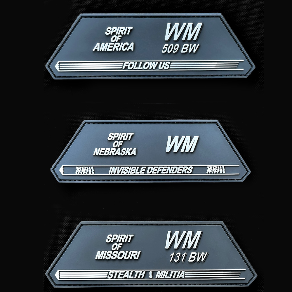 Spirit of America PVC Patch Set – 3D Soft Rubber Emblem, Hook & Loop, Waterproof Durable Custom Design