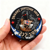 Custom 337 Squadron Greece Ghost 3D PVC Patch Aviation Team Rubber Badge for Jackets Backpacks Uniforms