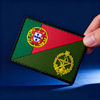 Custom Portugal PVC Patch Marine Corps 3D Soft Rubber Badge with Hook and Loop Backing for Jackets and Gear