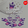 Wholesale Family Guy Shoe Charms Back Button Accessories PVC Soft Rubber DIY Accessories Food Shoes Decorations