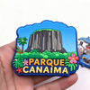 Soft PVC Fridge Magnet Cartoon Magnetic American Venezuelan Magnet Custom