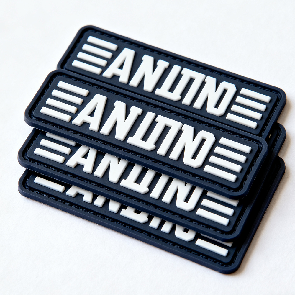 3d Rubber Patch Custom Logo High Quality Silicone Patch PVC Label Patch