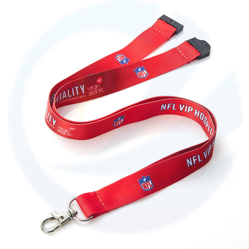 Wholesale lanyards with logo custom Polyester Printed Yoyo Lanyard With Heat Transfer Printed Logo