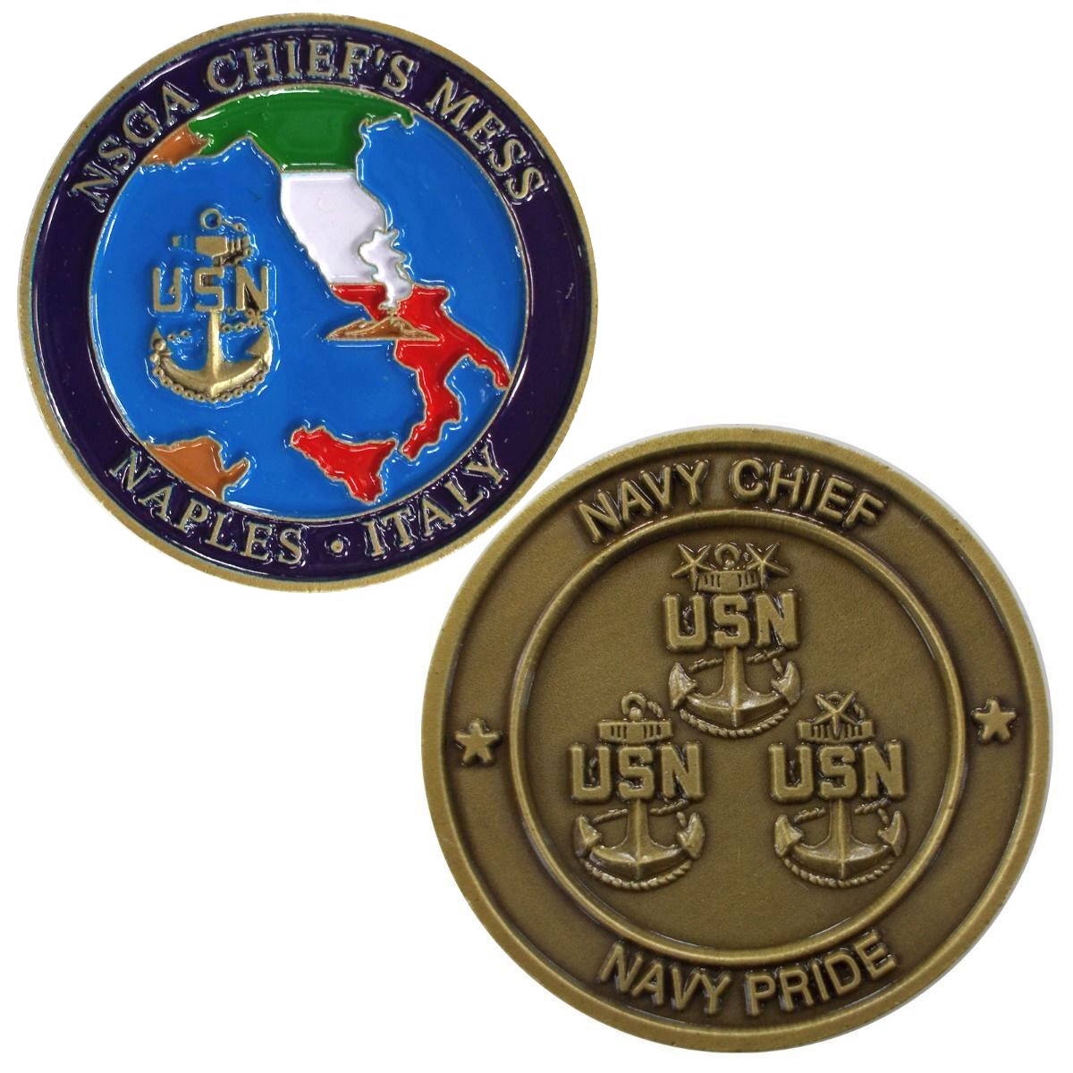 Custom Italy Italian Challenge Coins