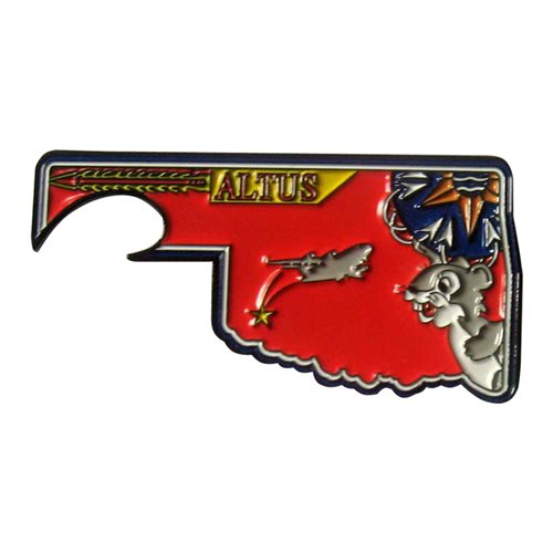 ALTUS AFB CHALLENGE COINS