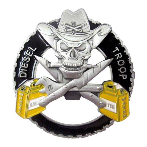 3-71 CAV Diesel FSC Bottle Opener Challenge Coin