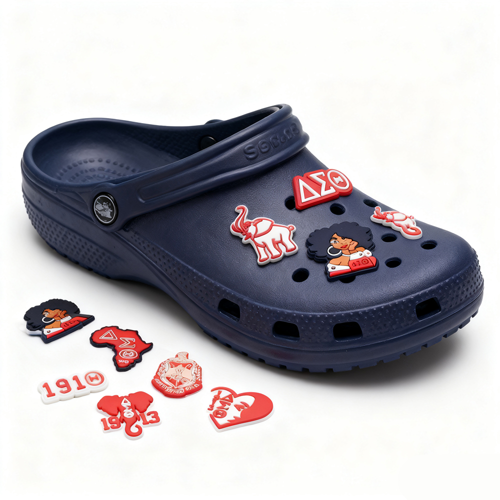 Also Known As Zeta Beta Theta Sorority Charm Shoes Blocker Decorations Delta Sigma Theta Sorority Charm Accessories