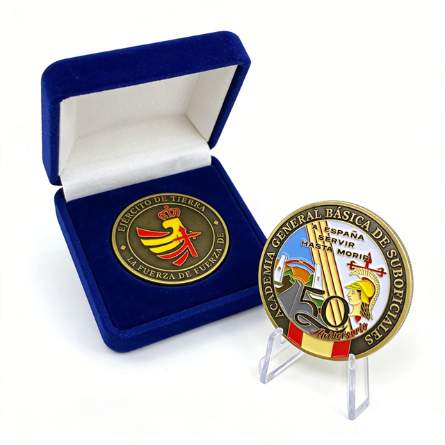 Spain challenge coin