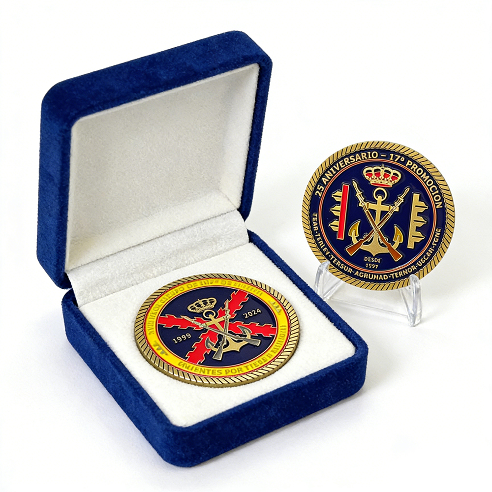 Spain challenge coin