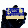Personalized Credit Card Style Metal Coin for U.S. Navy Chief Petty Officer Class Custom Commemorative Coin