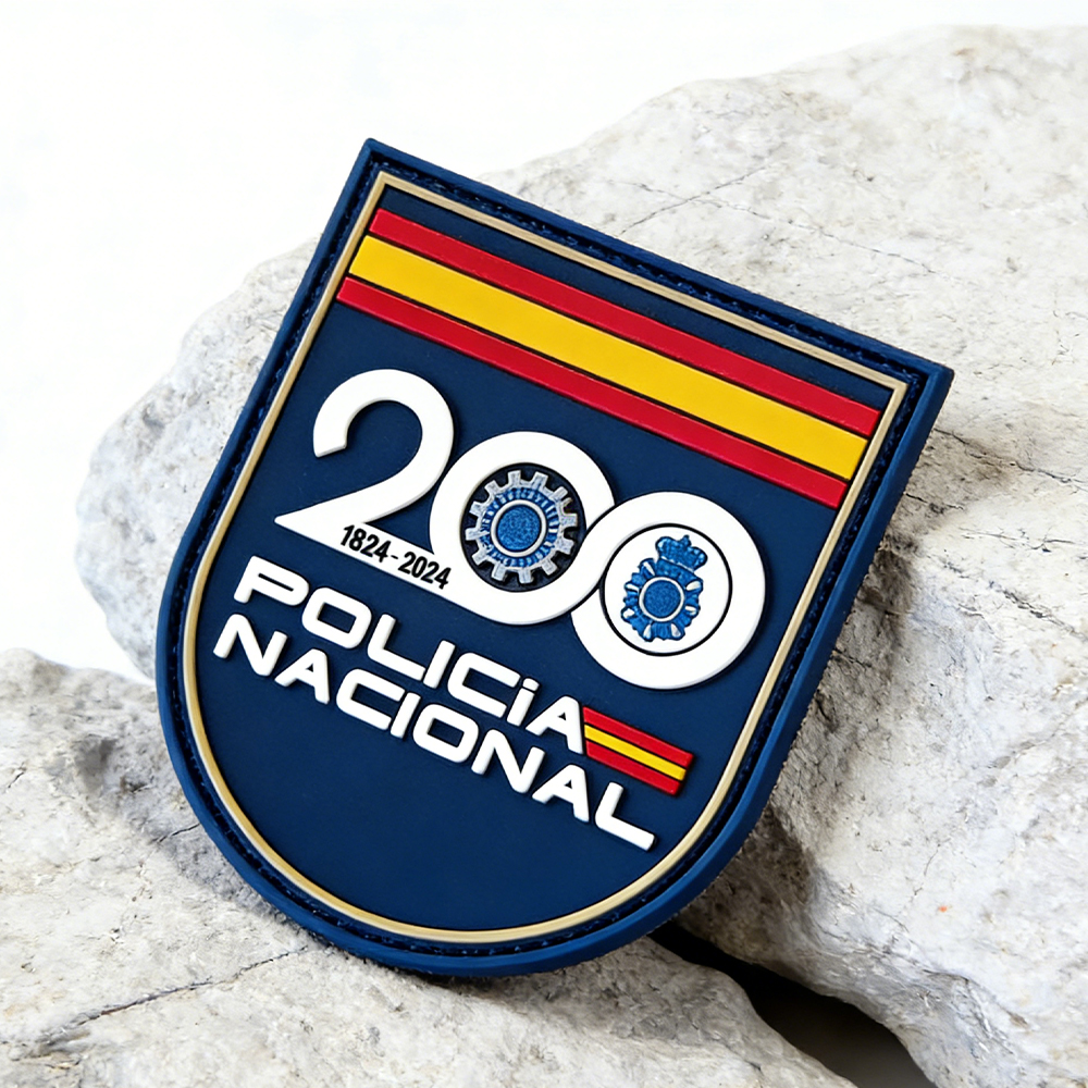 Spain National Security Institution 200th Anniversary PVC Patch Centenary Uniform Insignia OEM