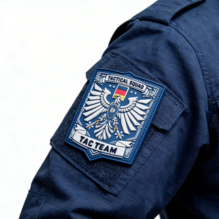 Germany Region Tactical Squad PVC Patch Custom Soft Rubber Emblem TAC TEAM Badge for Gear Apparel Backpacks Decoration
