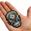North America FAIPAPALOOZA 2025 Soft PVC Patch Unique Skull Design Rubber Badge for Clothing Hats Accessories