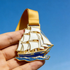 Personalized Rowing Kayak Canoeing Rafting Sailboard Windsurfer Windsurfing Sailboarding Boardsailing Sailing Medal Medallas Medallion Custom Sailboat Medal