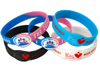 20mm Deboss Logo Silicone Wristband