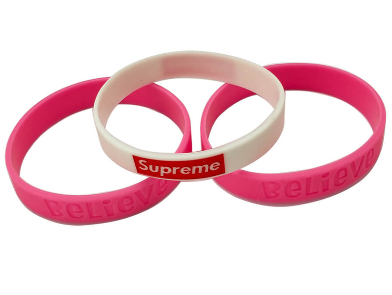 Factory Custom Silicone Sports Wristband