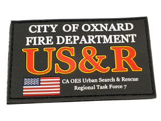US Fire Department Uniform Patch