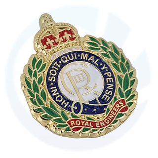 British Military uk Royal Engineers (Sappers) Lapel Pin Badge