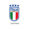 Football team Iron-on embroidered patches Spain Italy Brazil Germany football team patch hat clothing