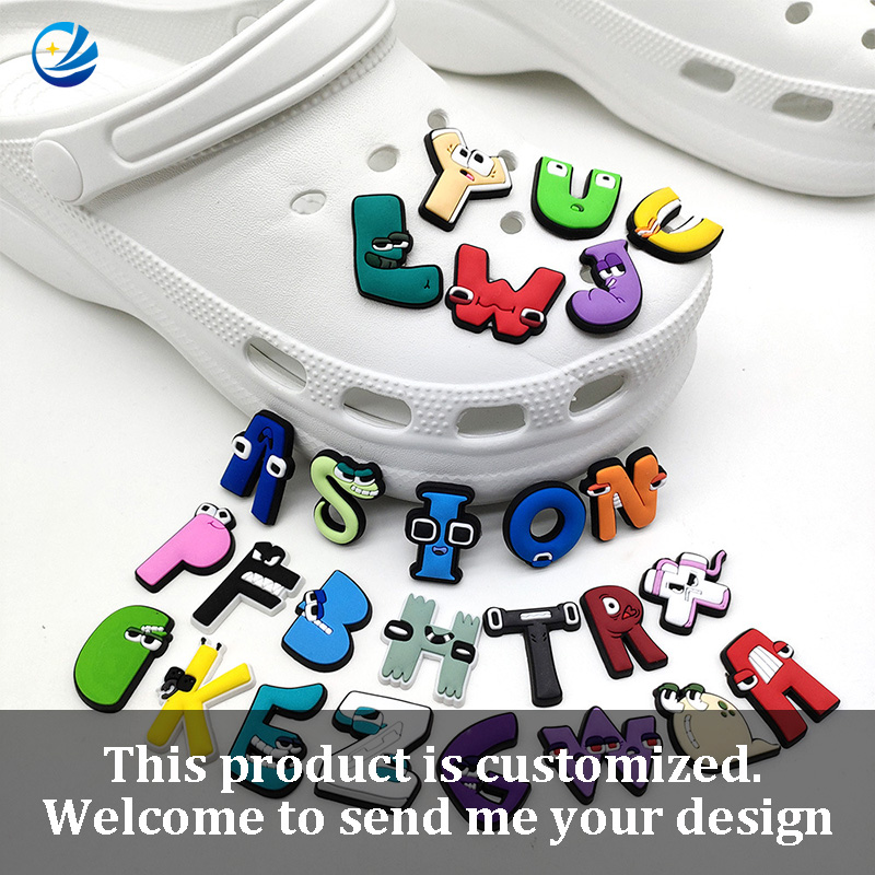 New Wholesale Pvc Custom Clog christian cat dad cow cartoon baseball sports butterfly basketball soccer football shoe charms