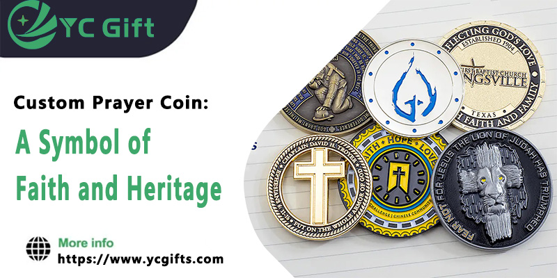 Custom Prayer Coin: A Symbol of Faith and Heritage