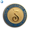 Customized Metal Soroptimist International Member Badge Pin Anniversary Lapel Pin