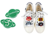 Promotional custom embossed football sneaker 3D soft pvc shoe lace charm shoelace tag