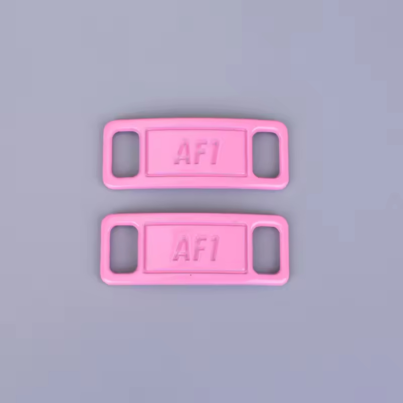 Engraving Logo Metal Af1 Printing Logo Shoe Laces Lock Sneaker Shoelace Tag Dubrae Charm Decorations Accessories Charm charm