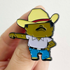 Customized Fashion Mexican Hat Pin Jesus Judas Hat Pins Custom Soft Enamel Pin